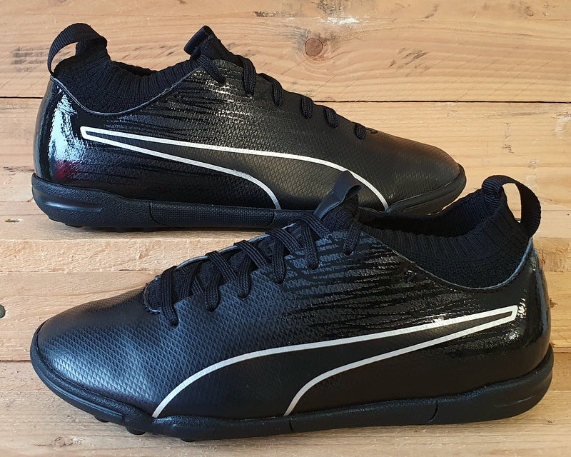 Puma Evoknit Astro Synthetic Boots UK3 US4C EU35.5 104715 01 Black Silver