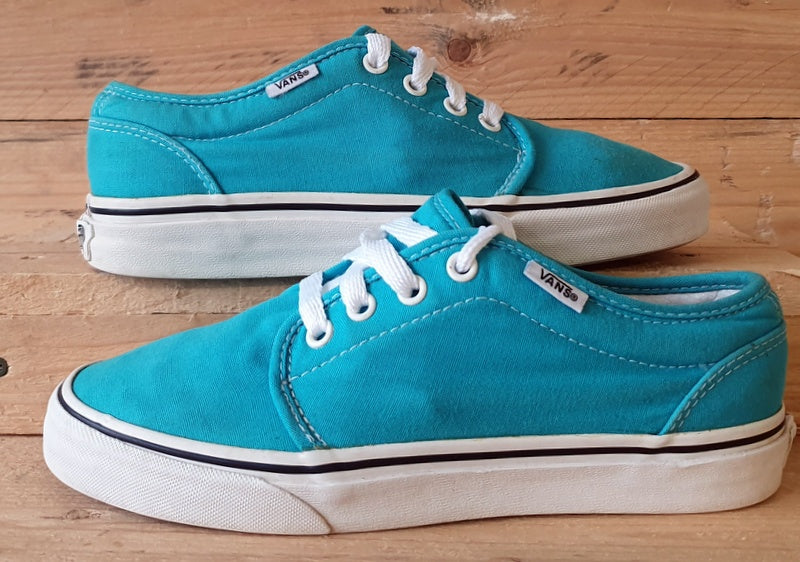 Blue shops green vans