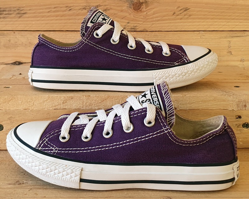 Converse Chuck Taylor All Star Canvas Trainers UK13.5 US1 EU32 349525F Purple VintageTrainers