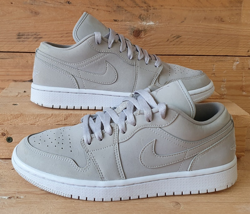 Nike Air Jordan 1 Low Suede Trainers UK5.5 US8 EU39 DC0774 002 Grey Fog White VintageTrainers