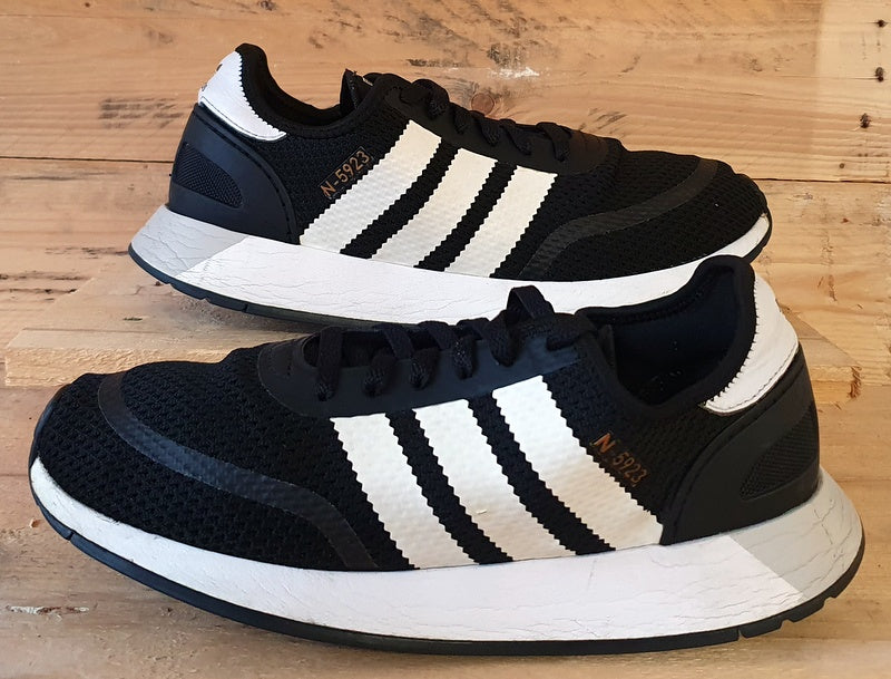 Adidas N 5923 Textile Low Trainers UK9 US9.5 EU43 CQ2337 Black White