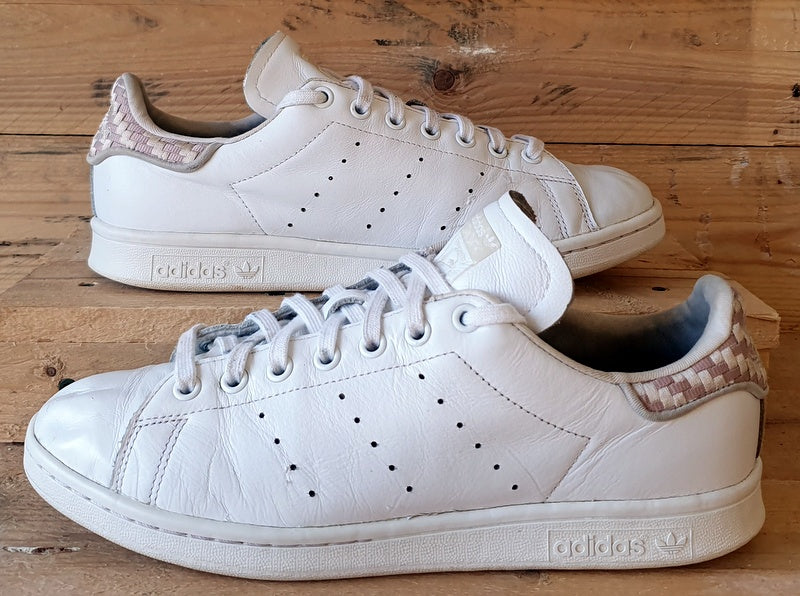 Adidas Original Stan Smith Low Leather Trainers UK8 US9.5 EU42 CG3644 White VintageTrainers