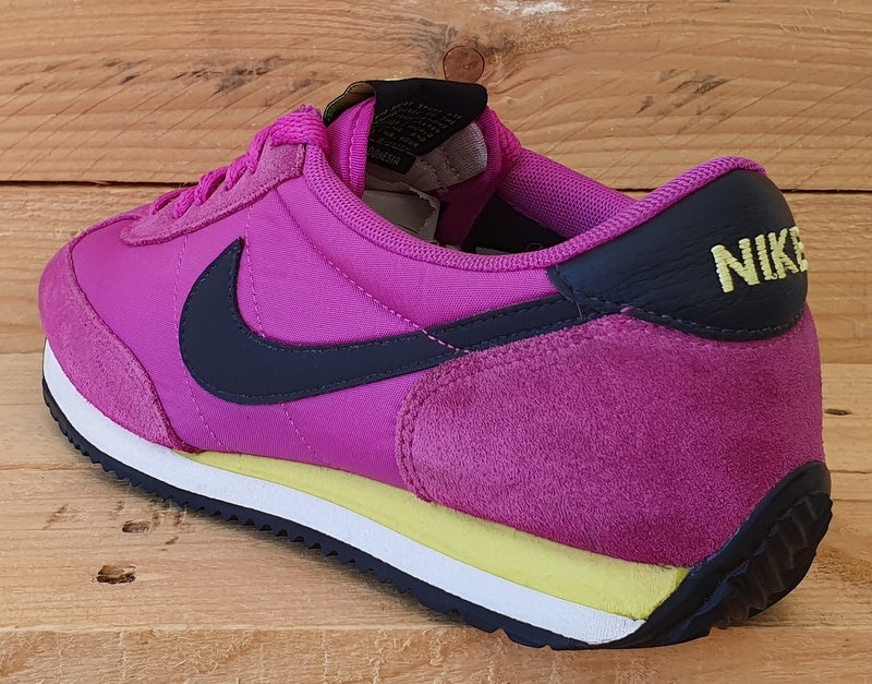 Nike Oceania Low Textile/Suede Trainers UK4/US6.5/EU37.5 307165-571 Purple/Black
