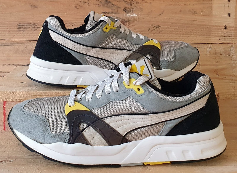 Puma Trinomic XT 1 Plus Nylon Trainers 355867 08 Grey Black Yellow UK9 US10 EU43