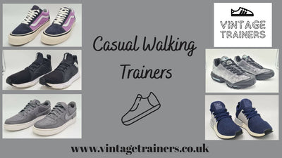 Casual walking trainers