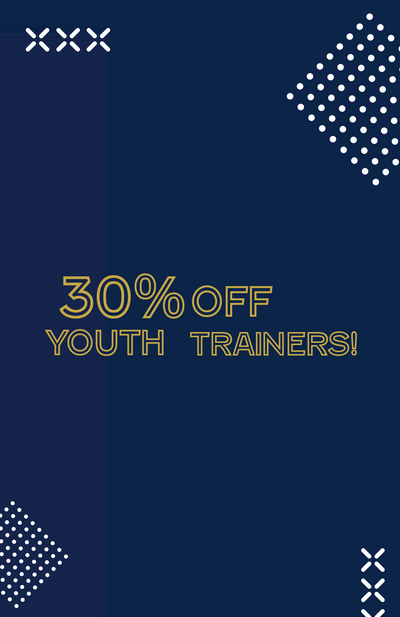 30% Off Youth Trainers