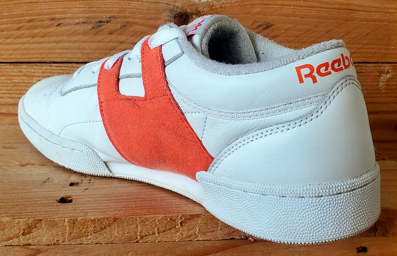 Reebok Club C 85 Low Leather Trainers UK9/US10/EU43 CN5625 White/Orange
