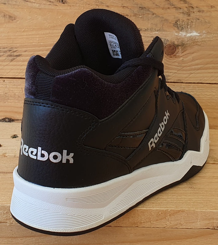 Reebok Royal BB4500 Mid Leather Trainers UK4/US6.5/EU37 FW7156 Black/White