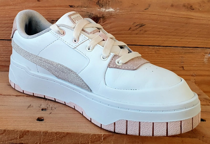 Puma Cali Dream Low Leather Trainers UK5.5 US8 EU38.5 387459 02 White Colourpop VintageTrainers