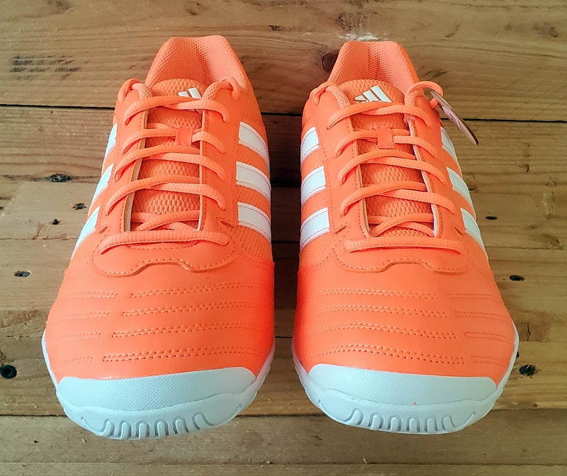 Adidas Super Sala Low Leather/Textile Trainers UK13/US13.5/EU48.5 G55909 Orange
