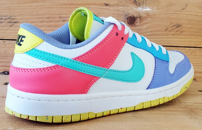 Nike Dunk Easter Candy Leather Trainers UK4/US6.5/EU37.5 DD1872-100 White/Multi