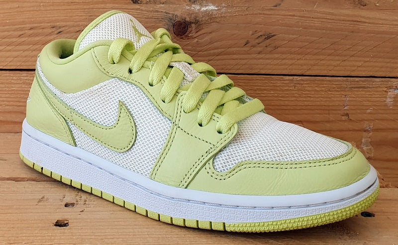 Nike Air Jordan 1 Low Trainers DH9619-103 Limelight Green/White UK4/US6.5/EU37.5