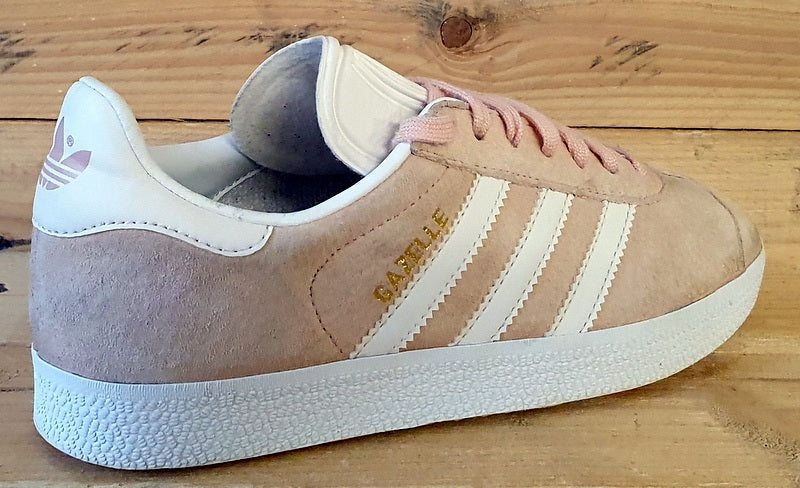 Adidas Gazelle Low Suede Trainers UK5/US5.5/EU38 BB5472 Pink/White