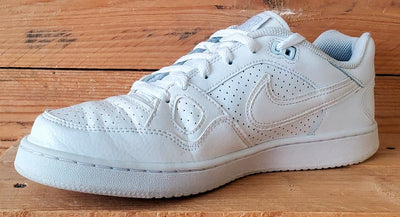Nike Son Of Force Low Leather Trainers UK7.5/US8.5/EU42 616775-101 Triple White