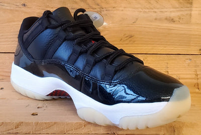 Nike Air Jordan 11 Retro Low Leather Trainers uk11/US12/EU46 AV2187-001 Black