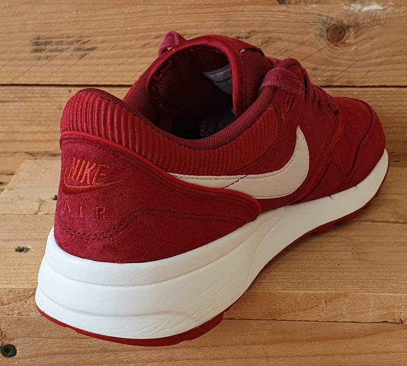 Nike Air Odyssey Low Suede Trainers UK8/US9/EU42.5 684773-601 Team Red/White