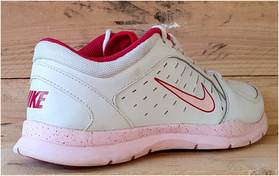 Nike Core Flex 2 Leather Trainers Pink/White 643096-103 UK5/US7.5/EU38.5