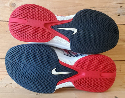 Nike Air Zoom G.T Low Textile Trainers UK8.5/US9.5/EU43 FB2599-104 White/Navy