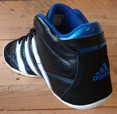 Adidas Original Commander Mid Leather Trainers UK12.5/US13/EU48 Black/White