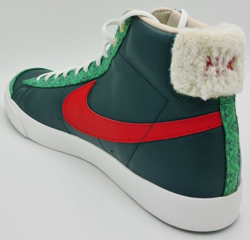 Nike Blazer Vintage Nordic Christmas Trainers DC1619-300 Green UK13/US14/EU48.5