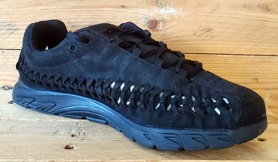 Nike Mayfly Woven Low Suede Trainers UK10/US11/EU45 833132-003 Triple Black