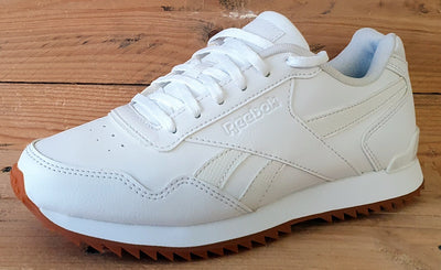 Reebok Royal Glide Low Leather Trainers UK5/US7.5/EU38 FW0151 White Gum Sole