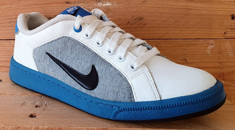 Nike Vintage Low Leather/Textile Trainers UK8/US9/EU42.5 376533-116 White/Blue