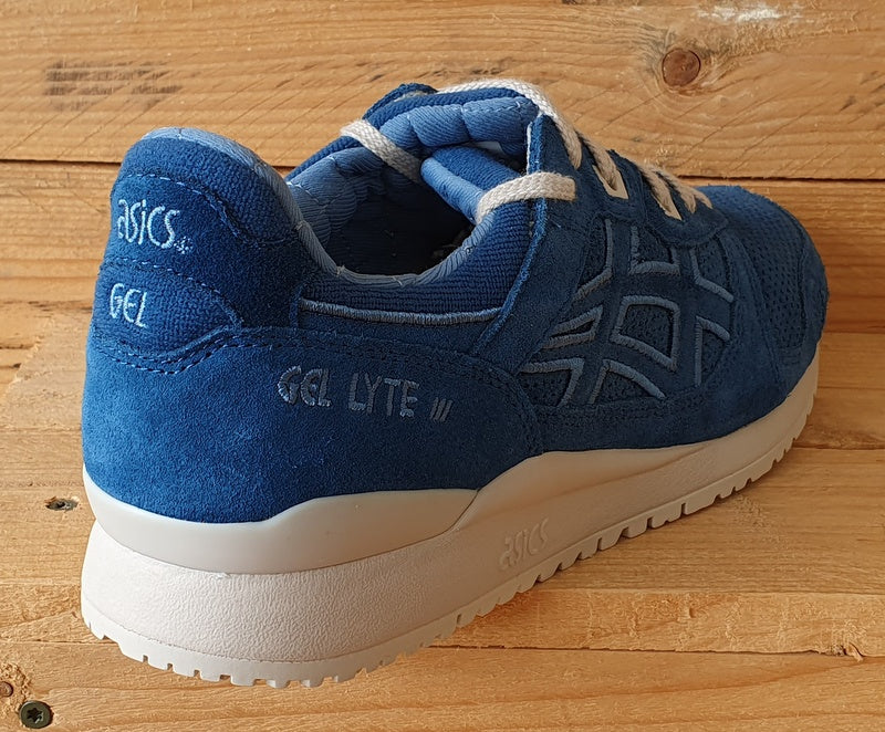 Blue suede fashion asics