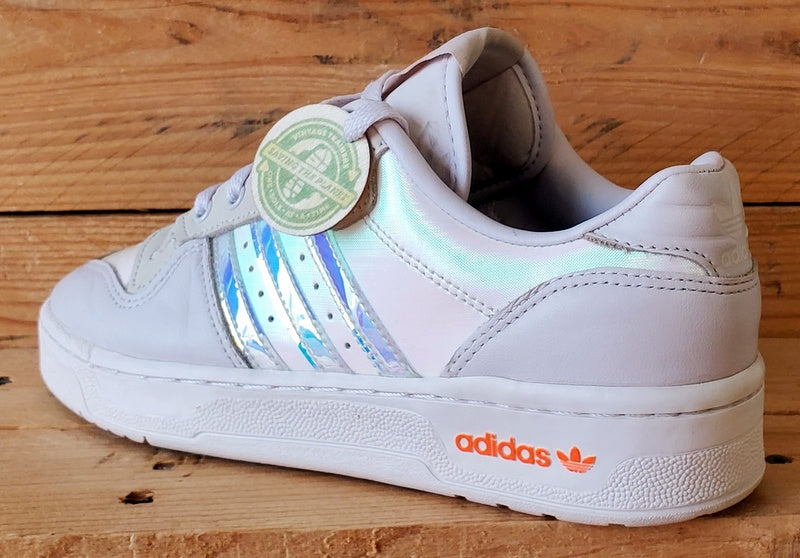 Adidas Rivalry Low Leather Trainers UK6/US7.5/EU39 EE5129 Orchid Tint