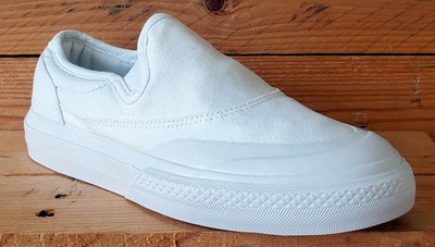 Adidas Nizza Slip Low Canvas Trainers UK5.5/US6/EU38.5 S23725 Triple White
