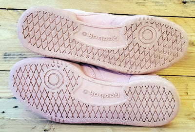 Reebok Club C 85 Low Suede Trainers UK4/US6.5/EU37 CM9053 Triple Chalk Pink
