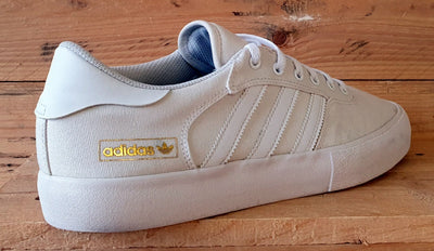 Adidas Matchbreak Super Low Trainers UK11/US11.5/EU46 GW3144 White Gold Metallic