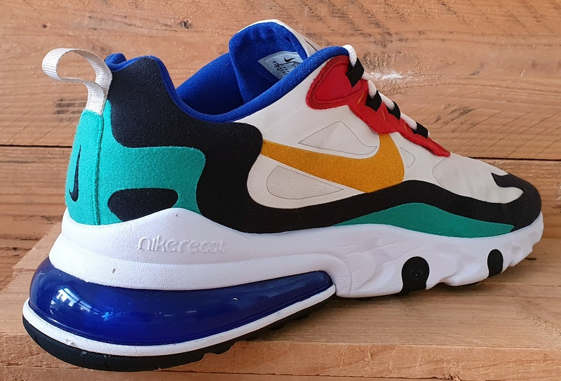 Nike Air Max 270 React Bauhaus Low Trainers UK11/US12/E46 AO4971-002 Multicolour