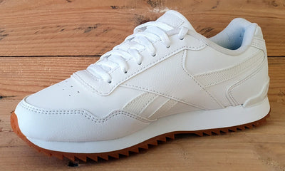 Reebok Royal Glide Low Leather Trainers UK5/US7.5/EU38 FW0151 White Gum Sole