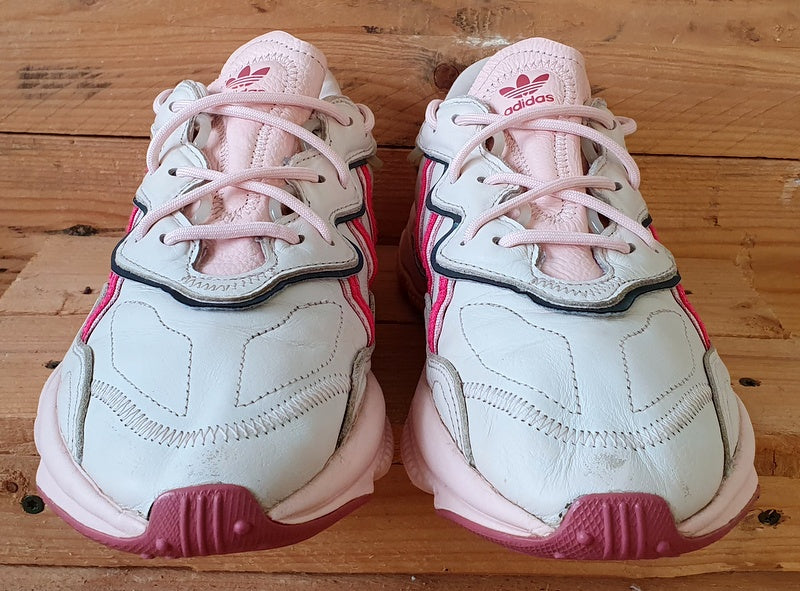 Adidas Ozweego Low Leather Trainers EE5719 Icy Pink