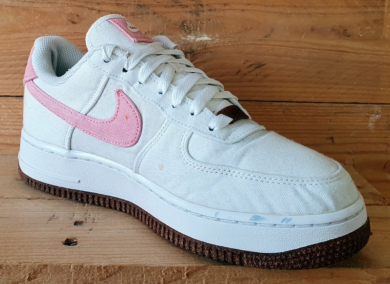 Nike Air Force 1 '07 Low Catechu Trainers UK5/US7.5/EU38.5 CZ0269-101 White/Pink