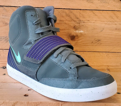 Nike NSW Skystepper Mid Suede Trainers UK9/US10/EU44 599277-005 Mercury Grey