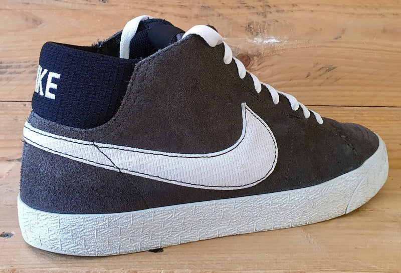 Nike Blazer Mid Vintage Suede Trainers UK8/US9/EU42.5 510965-011 Grey/White