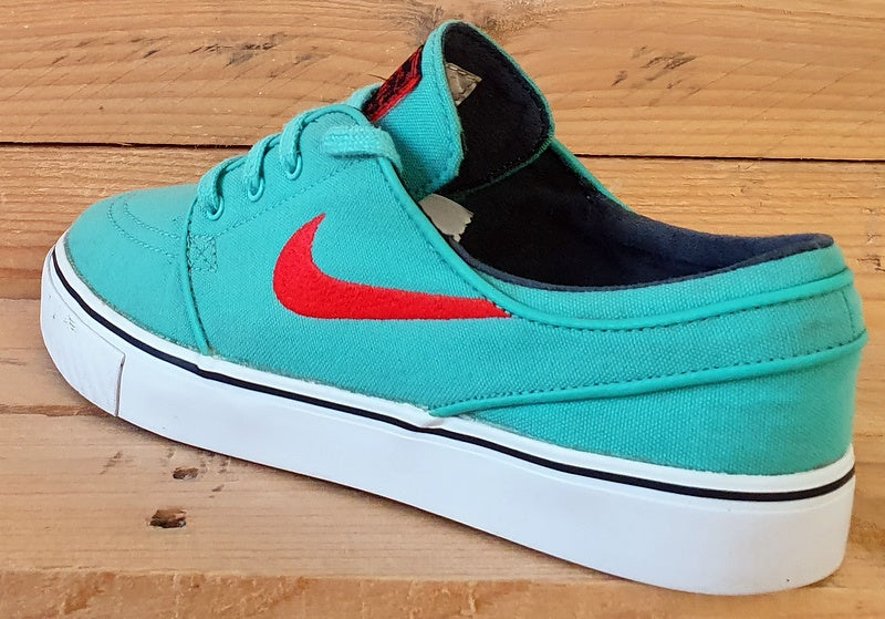 Nike Stefan Janoski Low Canvas Trainers UK5 US5.5 EU38 615957 300 Crystal Mint VintageTrainers