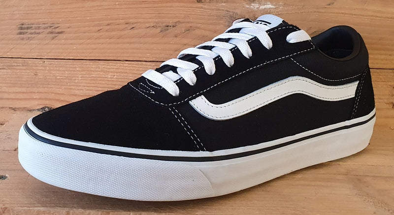 Vans Off The Wall Low Canvas/Suede Trainers UK9.5/US10.5/EU44 751505 Black/White