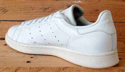 Adidas Stan Smith Low Leather Trainers UK9/US9.5/EU43 S75104 Triple Cloud White