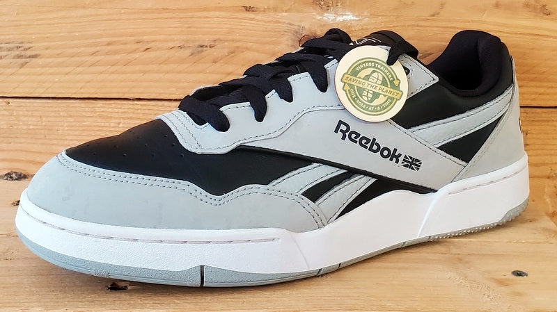 Reebok BB4000 II Low Suede Trainers UK7/US8/EU40.5 IG5287 Grey/Black/White