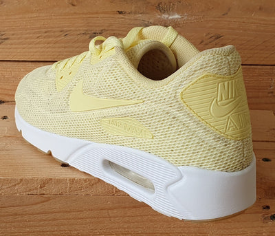 Nike Air Max 90 Ultra 2.0 BR Trainers UK10/US11/EU45 898010-700 Lemon Chiffon