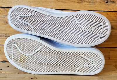 Nike Blazer Platform Low Leather Trainers UK4.5/US7/EU38 DJ0292-100 Triple White