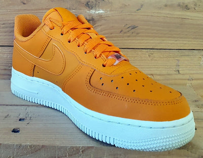 Nike Air Force 1 Essential Low Trainers UK4/US6.5/EU37.5 AO2132-801 Orange Peel