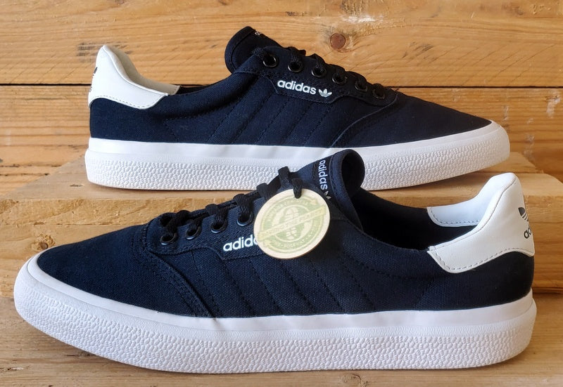 Adidas 3MC Low Canvas Trainers UK8/US8.5/EU42 B22706 Core Black/White