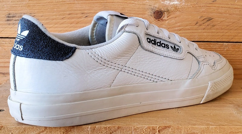 Adidas Continental Vulc Low Leather Trainers UK8/US8.5/EU42 EG4588 White
