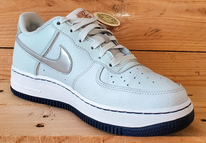 Nike Air Force 1 Low Leather Trainers UK6/US6.5Y/EU39 CT3839-004 Pure Platinum