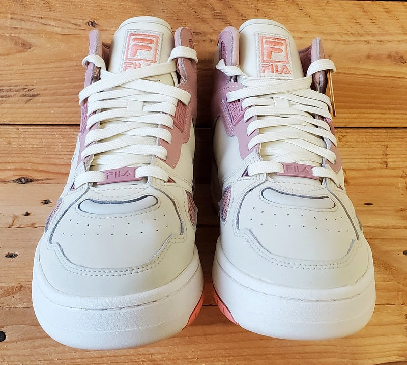 Fila Teratech 600 Mid Suede Trainers UK6.5/US9/EU40 5BM01832-152 Beige/Pink