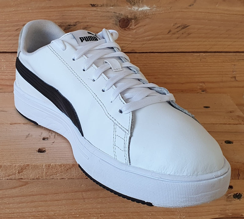 Puma Serve Pro Lite Low Leather Trainers UK10/US11/EU44.5 374902-08 White/Black